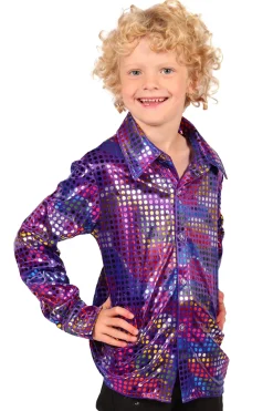 Disco Glamour blouse voor kinderen