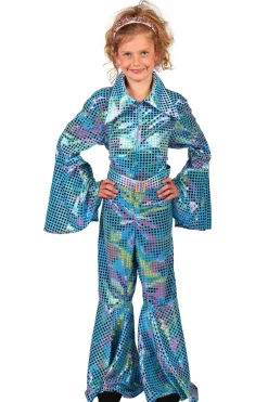 Disco Glamour Catsuit voor kinderen