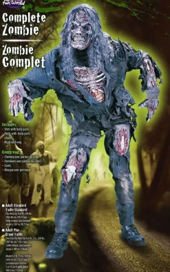 3D Zombie Kostuum deluxe