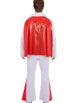 Elvis Herenkostuum jumpsuit met cape