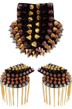 Epauletten met spikes