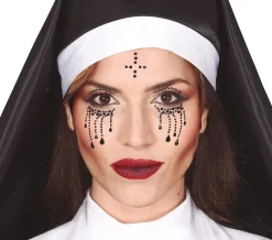 Face jewels nun
