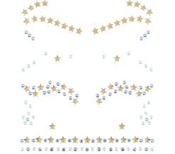 Face jewels Stars Eyes B
