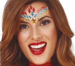 Face jewels wonder woman