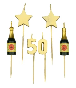Feestkaarsen verschillende leeftijden