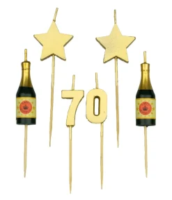 Feestkaarsen verschillende leeftijden