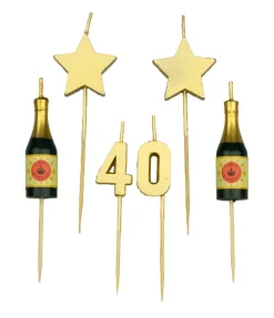 Feestkaarsen verschillende leeftijden