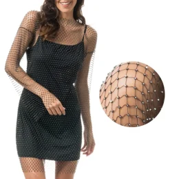 Festival Jurk Fishnet Diamonds