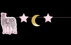Figurenslinger baby safari pink 250cm