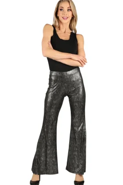 Flarebroek Snake skin dames
