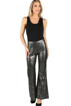 Flarebroek Snake skin dames