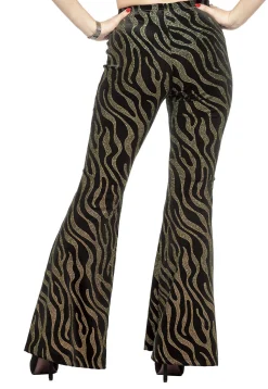 Flare Broek Velvet Waves