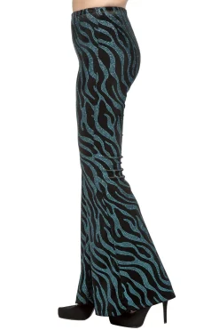 Flare Broek Velvet Waves