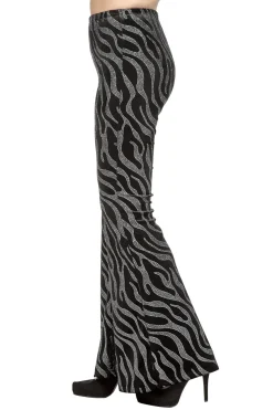 Flare Broek Velvet Waves