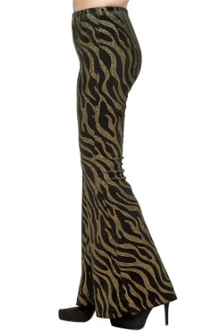 Flare Broek Velvet Waves