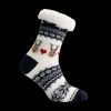 Fluffy Winter Sokken Rudolf hart