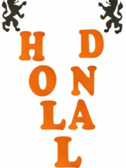 Foam stickers leeuw Holland