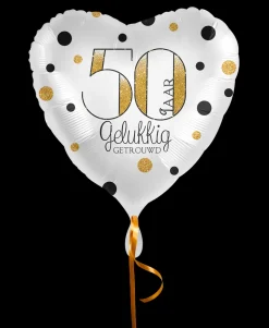 Folieballon 50 jaar Gelukkig Getrouwd