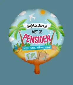 Folieballon - Pensioen 46cm