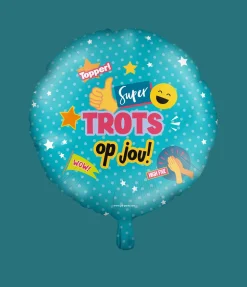 Folieballon - Trots op jou 46cm