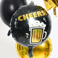 Folieballon Cheers Bier 45cm