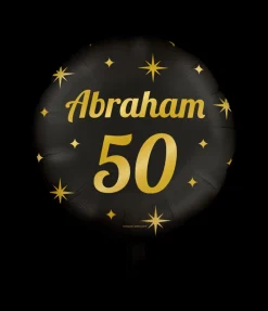 Folieballon classy Abraham 50