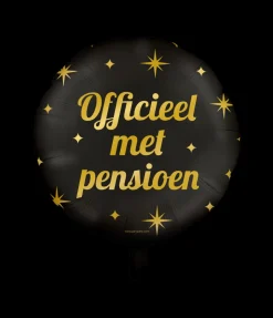 Folieballon classy Pensioen