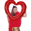 Folieballon Frame Hart Rood 80x70cm