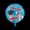 Folieballon Geslaagd Cartoon