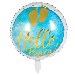 Folieballon Hello Boy - girl 45 cm