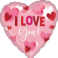 Folieballon Jumbo I Love You Playful Hearts