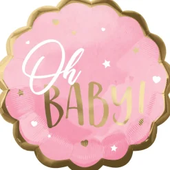 Folieballon Jumbo Pink Baby Girl