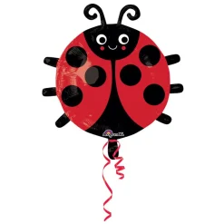 Folieballon Junior Shape Happy Lady Bug