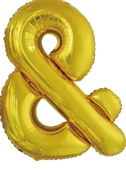 Folieballon letters XL Goud
