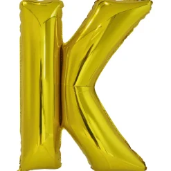 Folieballon letters XL Goud