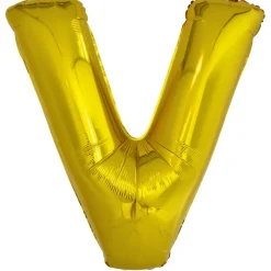 Folieballon letters XL Goud