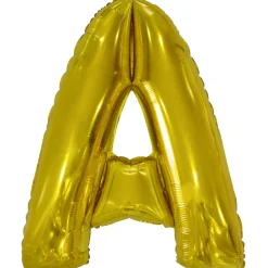 Folieballon letters XL Goud