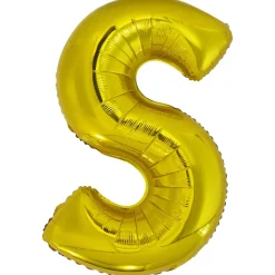 Folieballon letters XL Goud