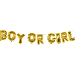 Folieballon slinger Boy or girl