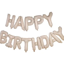 Folieballon Slinger Happy Birthday Glitz and Glamour