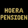 Folieballon slinger Hoera Pensioen