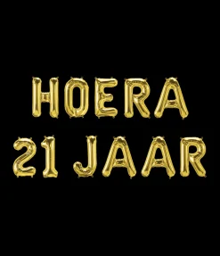 Folieballon slinger Leeftijden