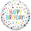 Folieballon Standard Confetti Birthday