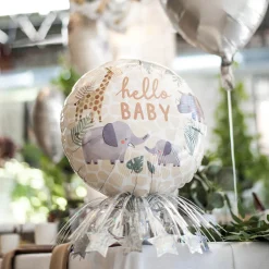 Folieballon Standard Satin Soft Jungle Baby