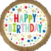 Folieballon Standard Satin Marquee Dots