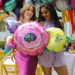 Folieballon SuperShape Beautiful Flowers & Butterfly