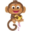 Folieballon SuperShape Happy Monkey