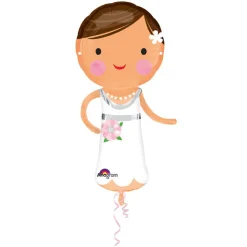 Folieballon SuperShape Lovely Bride