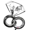 Folieballon SuperShape Wedding Rings
