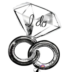 Folieballon SuperShape Wedding Rings